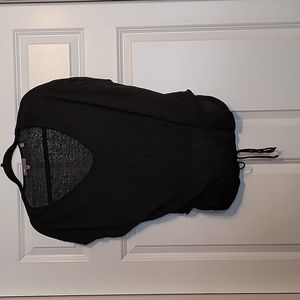 VINCE linen blend dolman top